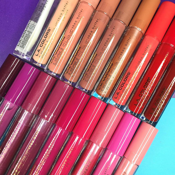 L.A. COLORS High Shine Lipgloss, Clear CLG932