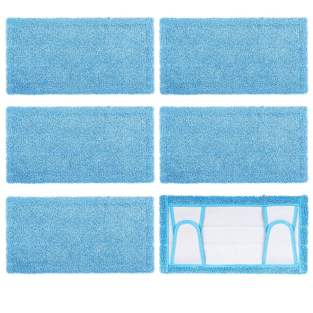 Reusable Mop Pad for Swiffer Sweeper Mop, 12.5'' Microfiber Mop Pad Refill Washa
