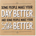American Greetings Thank You Card (Day Better) 6.25 inches x 6.25 inches