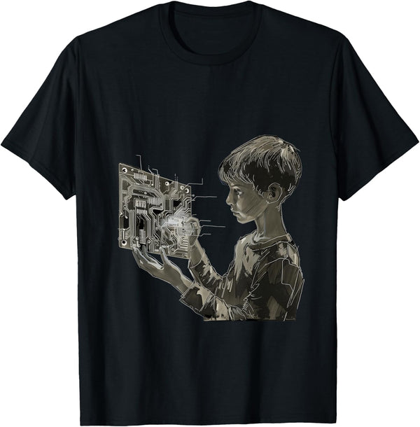 Electronics - hobby. For boys and teenagers. T-Shirt