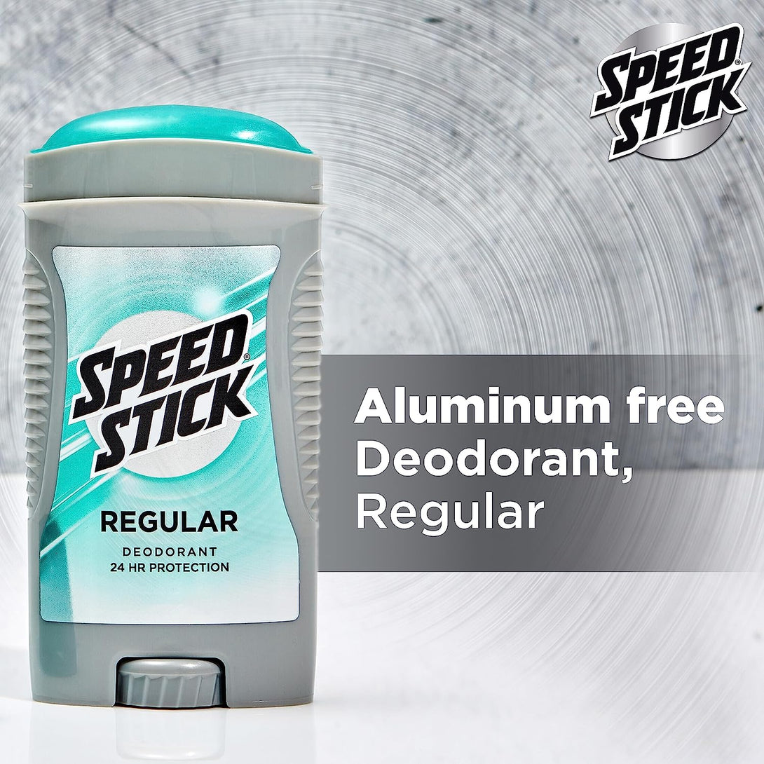 Speed Stick Men'S Deodorant, Regular, 3 Ounce, 4 Pack