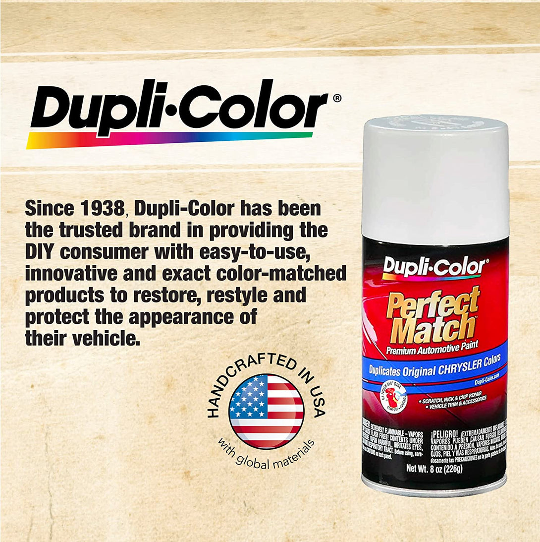 Dupli-Color ECS101007 Instant Enamel Metallic Automotive Paint – Chrome Spray Paint - 11 Oz. Aerosol Can