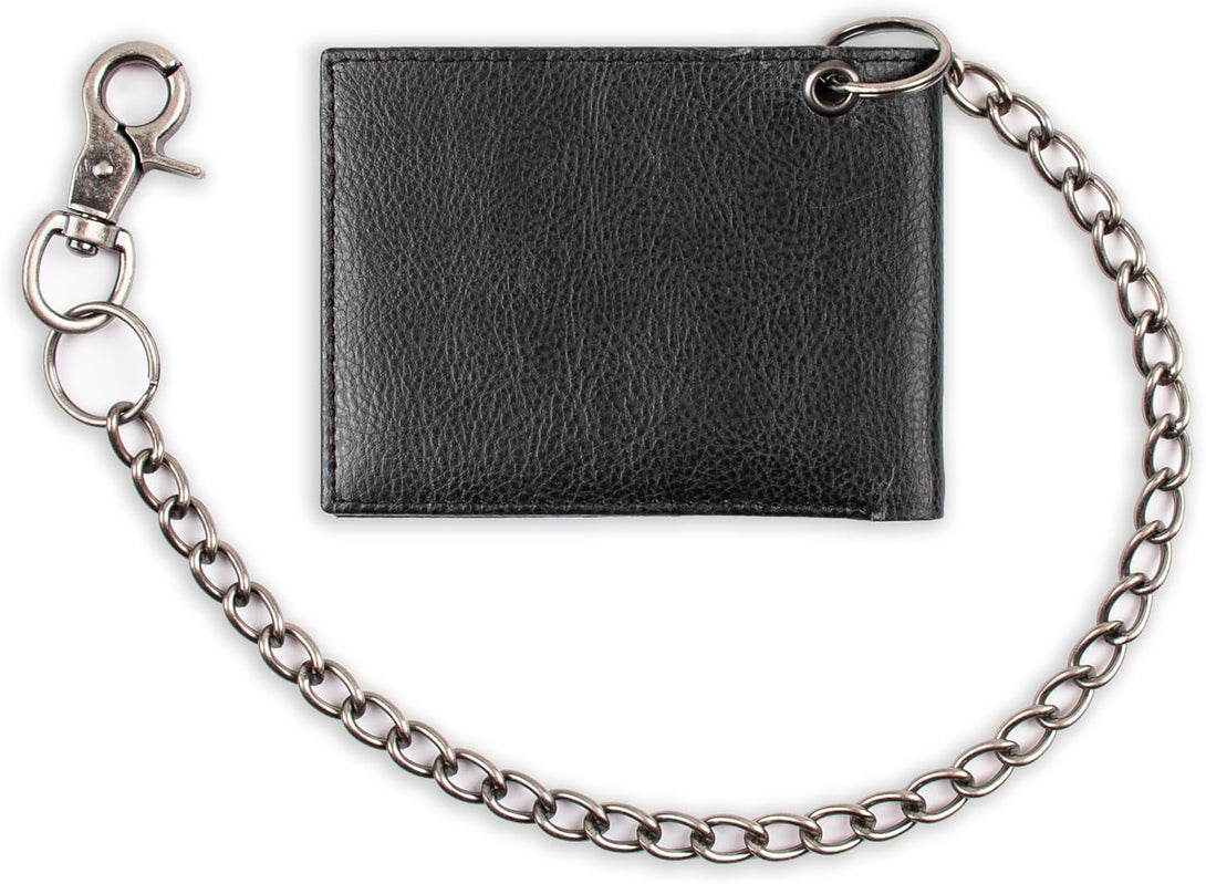 Dickies Men'S Chain Trifold and Bifold Wallets