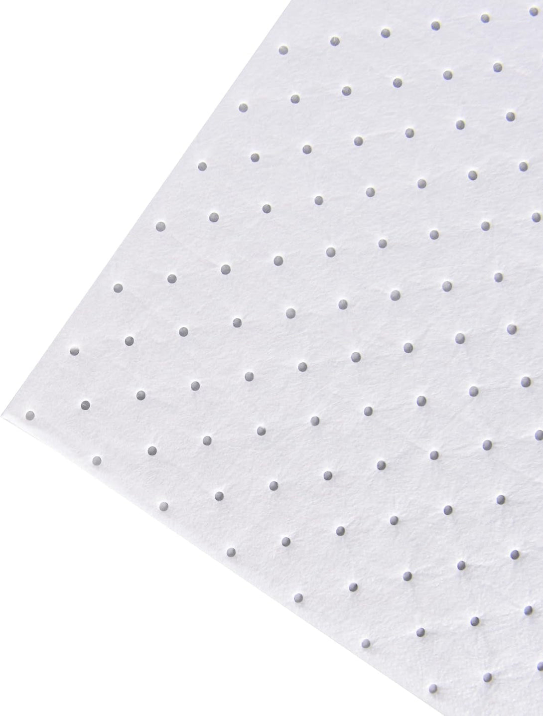 Absorbent Mat Pad, Economical Oil Absorbent Pads,Absorbs Liquids,20" X 15",White.