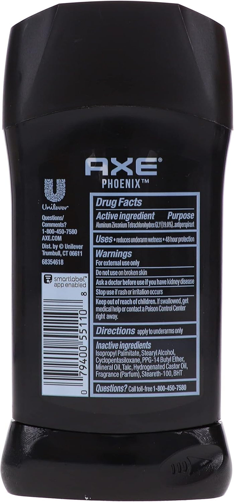 Axe Dry Anti-Perspirant Deodorant Phoenix, 2.7 Ounce (Pack of 6)