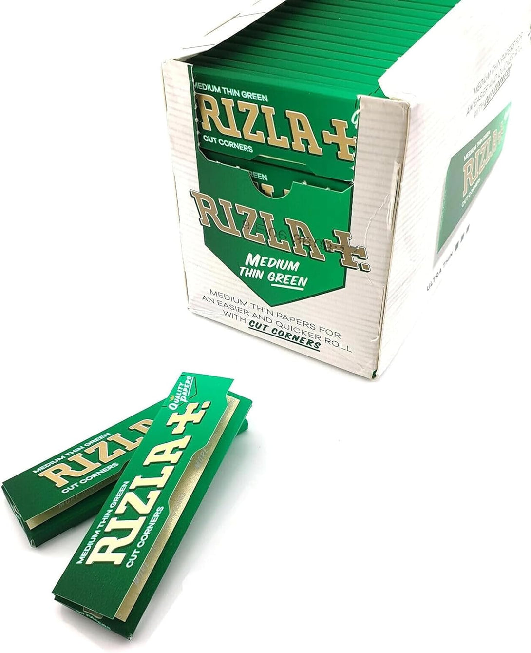 Rizla Green Cigarette Rolling Papers 100 Booklets