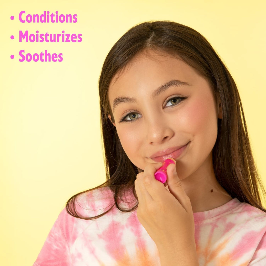 Lip Smacker Fruit Glaze Lip Oil, Ultra-Hydrating & Moisturizing with High-Shine Finish, Plush Applicator for Effortless Glide, Delicious Non-Sticky Flavor - Banana