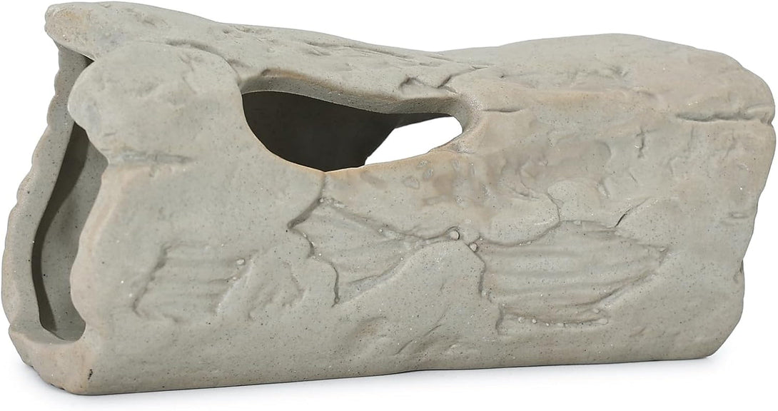 ALEGI Aquarium Rock Smooth Cave Decor for Shrimp Cichlid Hiding Breeding Betta Tunnel Decorations