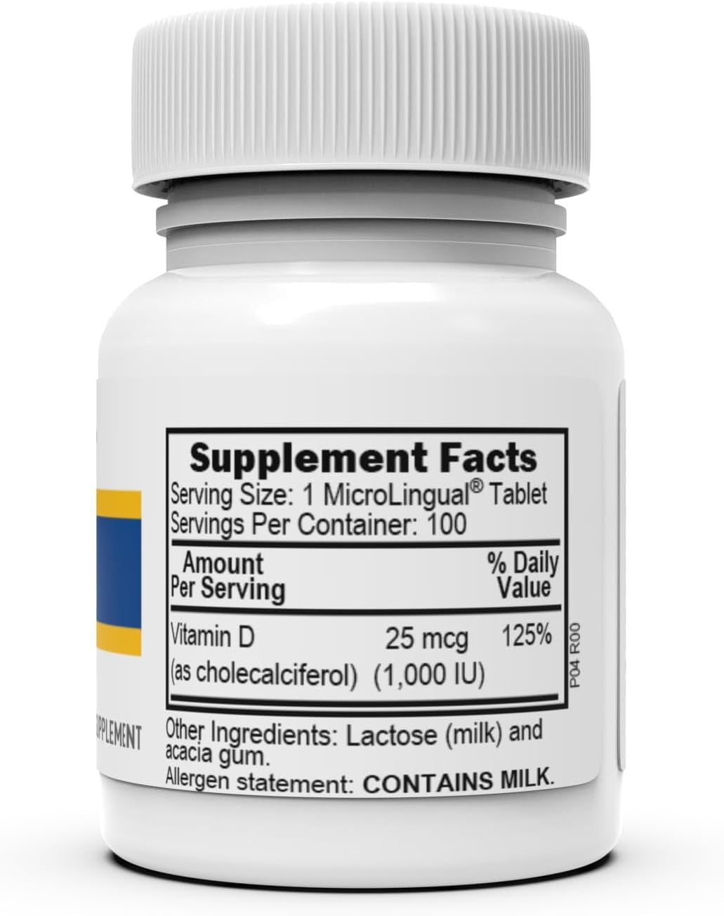 Superior Source Vitamin D3 1000 IU, Quick Dissolve Microlingual Tablets, 100 Count, Helps Promote Strong Bones and Teeth, Immune Support, Helps Maintain Healthy Muscle Function, Non-Gmo