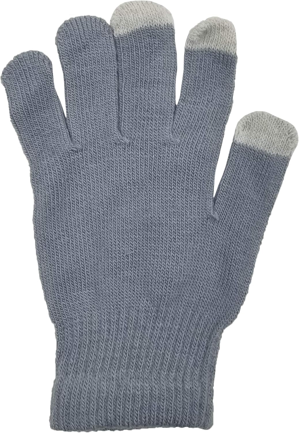 Winter Magic Gloves, 12 Pairs Stretchy Warm Knit Bulk Pack Mens Womens