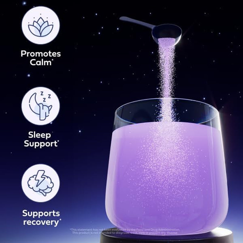 Sweetdreams Dream Potion Sleep Support Blend with Magnesium Glycinate, Glycine, L-Theanine & Chamomile - Sugar Free Blueberry Flavor (30 Servings)
