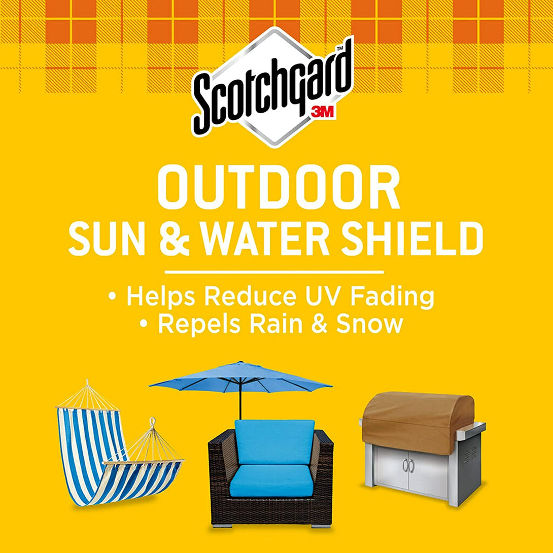 Scotchgard Sun and Water Shield, Repels Water, 10.5 Fluid Ounces (2 Cans)