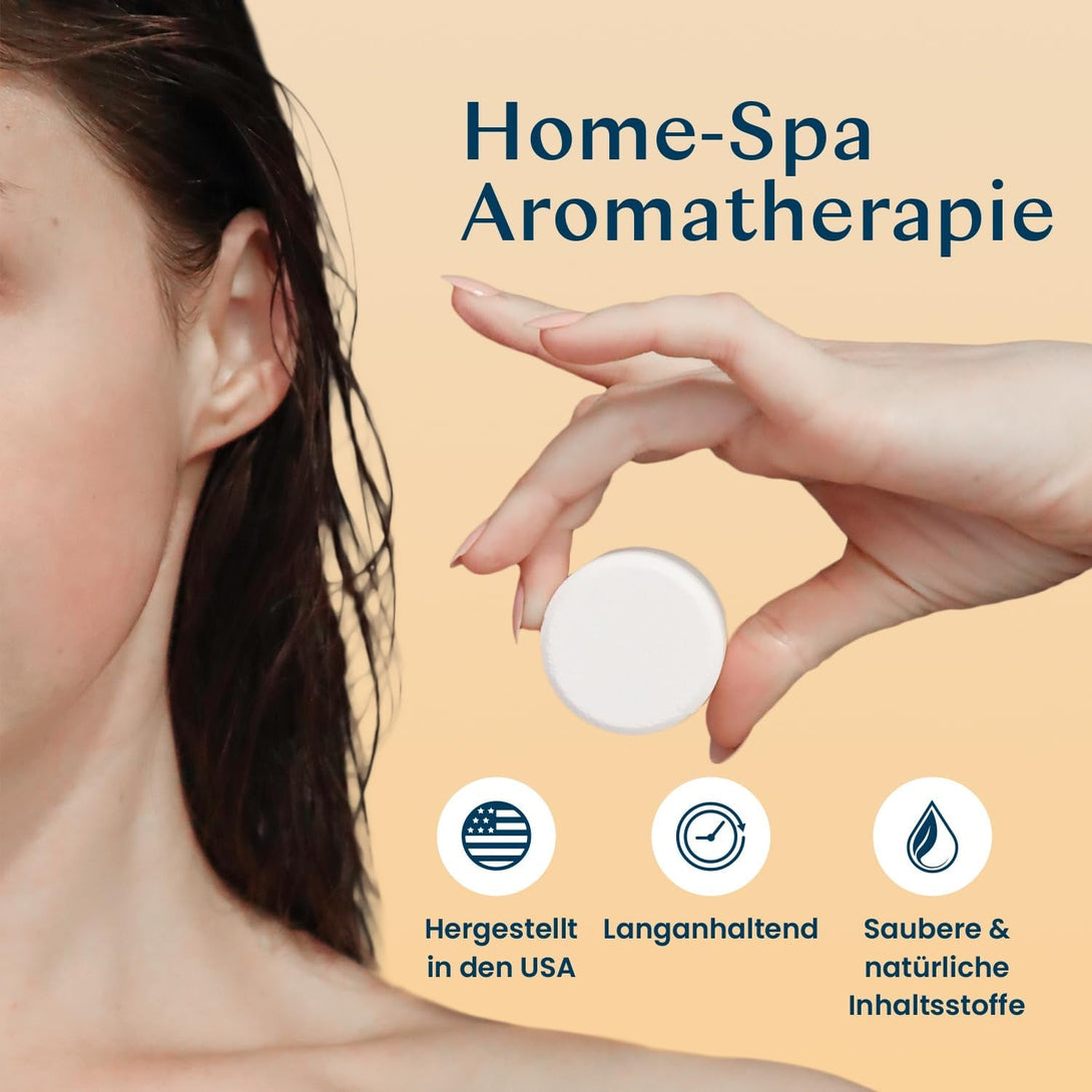 Body Restore Shower Steamers Aromatherapy 6 Pack - Gifts for Dad, Grandpa, Birthday Gift for Mom, Daughter, Son, Best Friend, Travel Essentials, Stress Relief, Self Care - Citrus