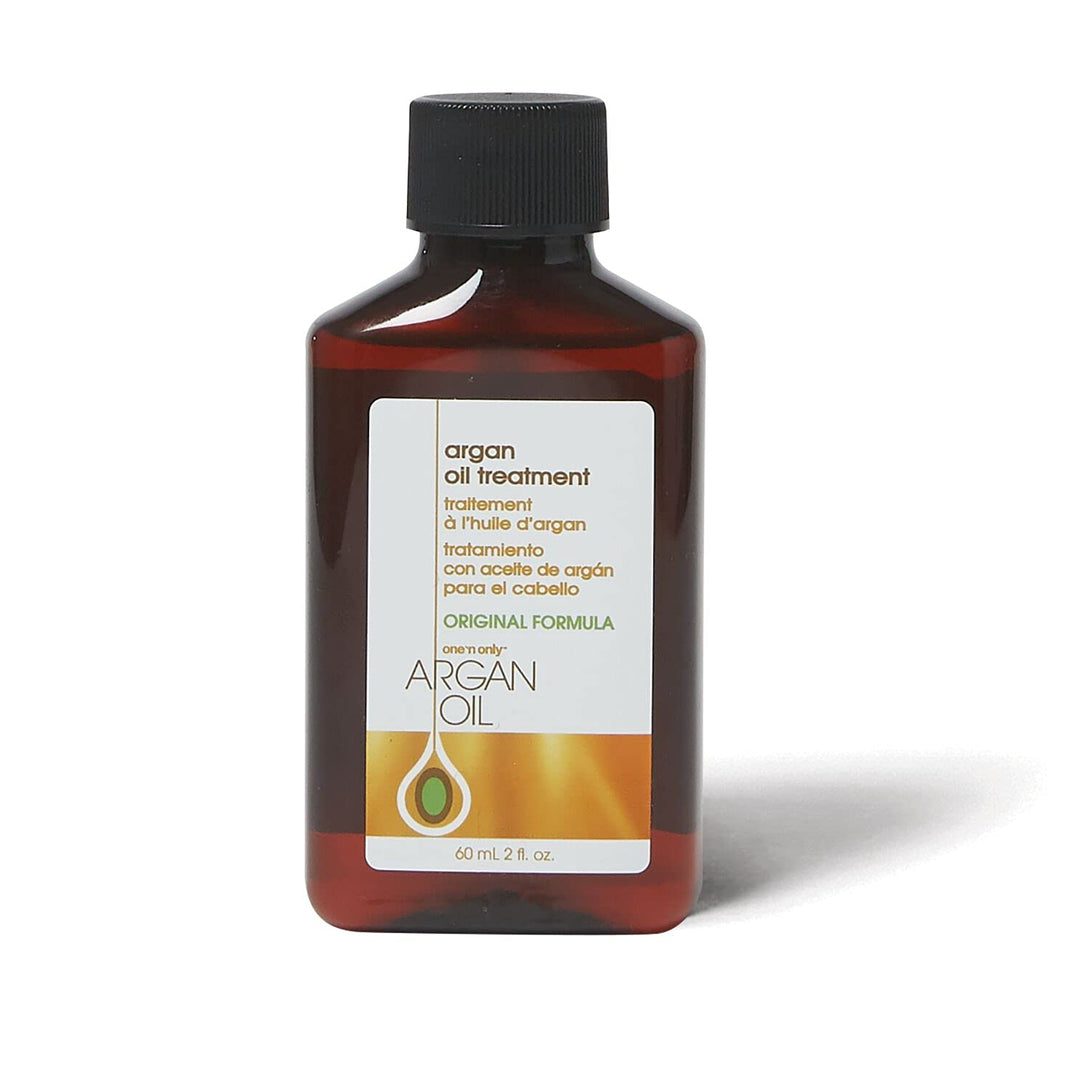 One 'N Only Argan Oil Hair Treatment, Helps Smooth and Strengthen Damaged Hair, Eliminates Frizz, Creates Brilliant Shines, Non-Greasy Formula, 2 Fl. Oz