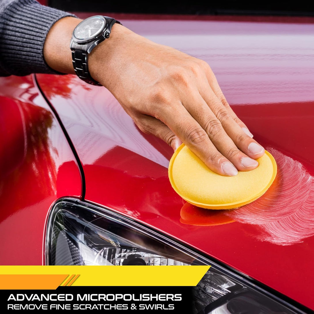 Formula 1 Scratch Out Car Wax Polish Liquid (7 Oz) - Car Scratch Remover for All Auto Paint Finishes - Polishing Compound for Moderate Scratches, Bird Droppings, Tree Sap & Swirl Remover