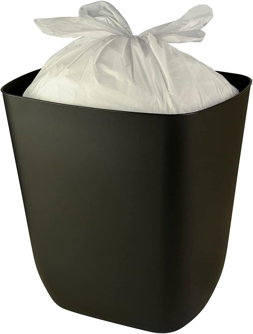 Amazon Basics 4 Gallon Trash Bags, Flap Ties, Fresh Scent, 80 Count, Pack of 1