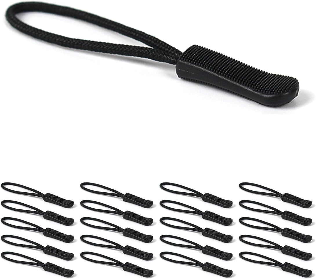 20PCS Zipper Pull - Zipper Pulls Replacement, Fluorescent Zipper Pulls, Bright Zipper Puller Helper, Luggage Zipper Pull Replacement by Red Snail
