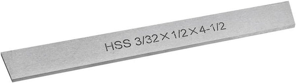 Prolinemax HSS 3/32'' X 1/2'' X 4-1/2'' Cut off Blade Cut-Off Parting Blade High Speed