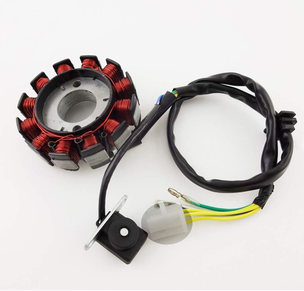 Tc-Motor 12 Coils Ignition Stator Magneto for 4 Stroke GY6 125Cc 150Cc Moped Scooter ATV Quad