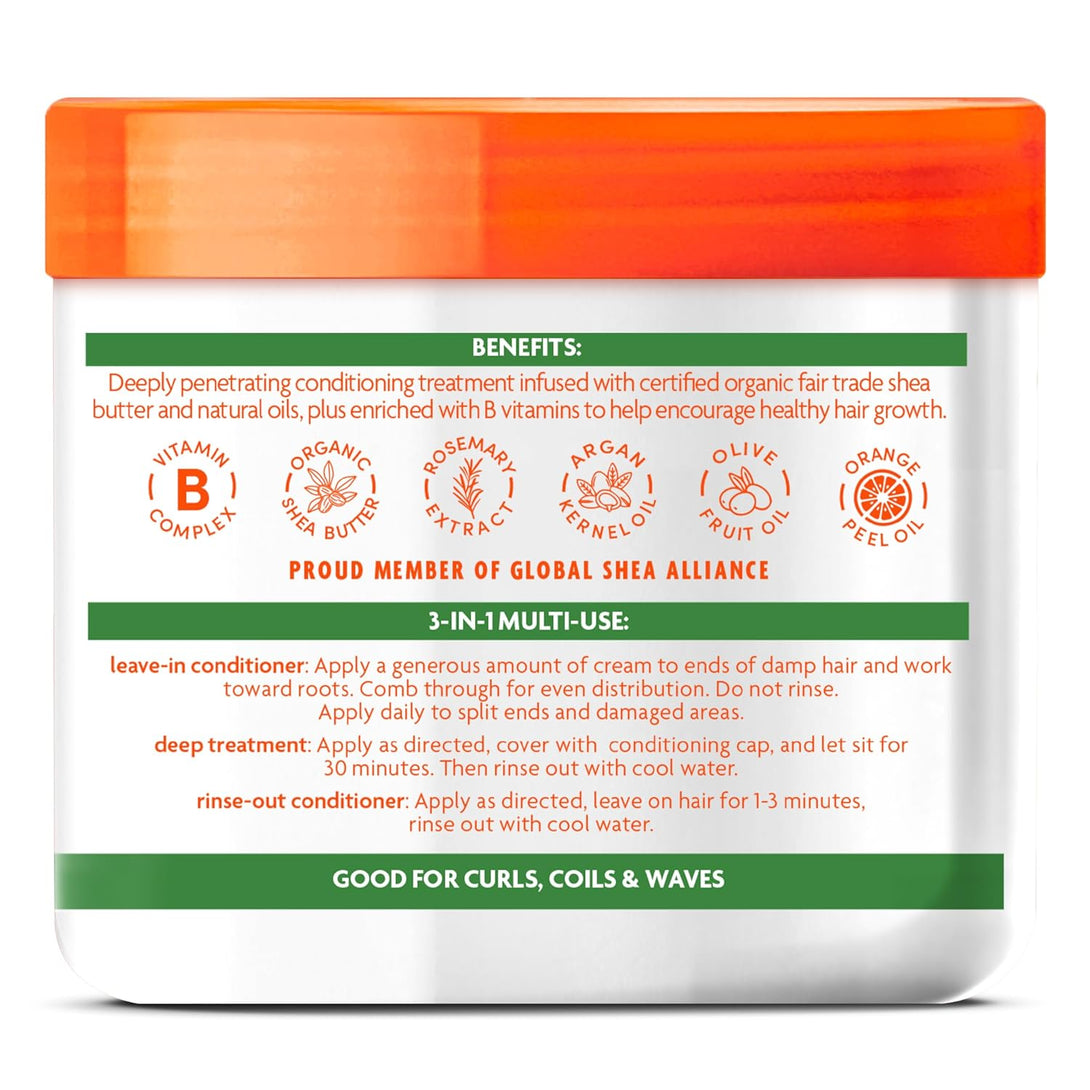 Cantu Leave-In Conditioning Repair Cream with Argan Oil, 16 Oz (Packaging May Vary)