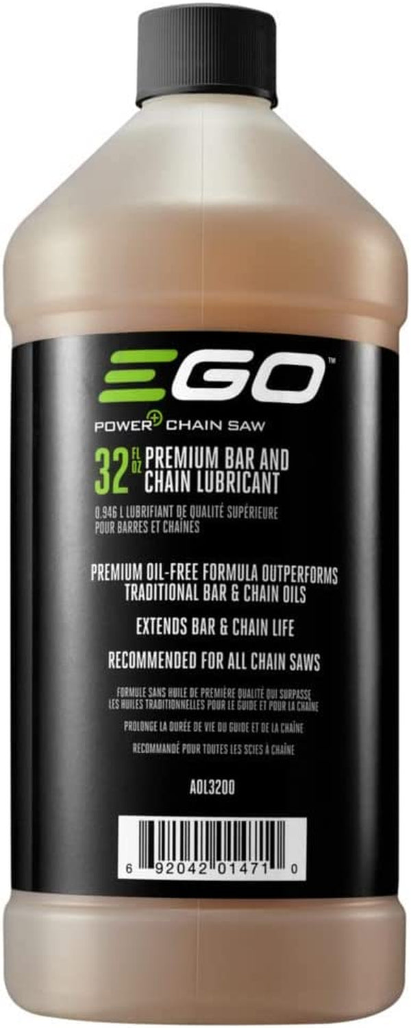 EGO Power+ AOL3200 32 FL OZ Premium Chain Saw Bar and Chain Oil, Brown