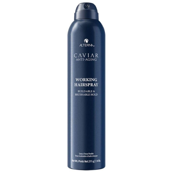 CAVIAR Anti-Aging Working Hairspray | Buildable, Brushable Hold | Helps Control Frizz & Adds Shine | Sulfate Free