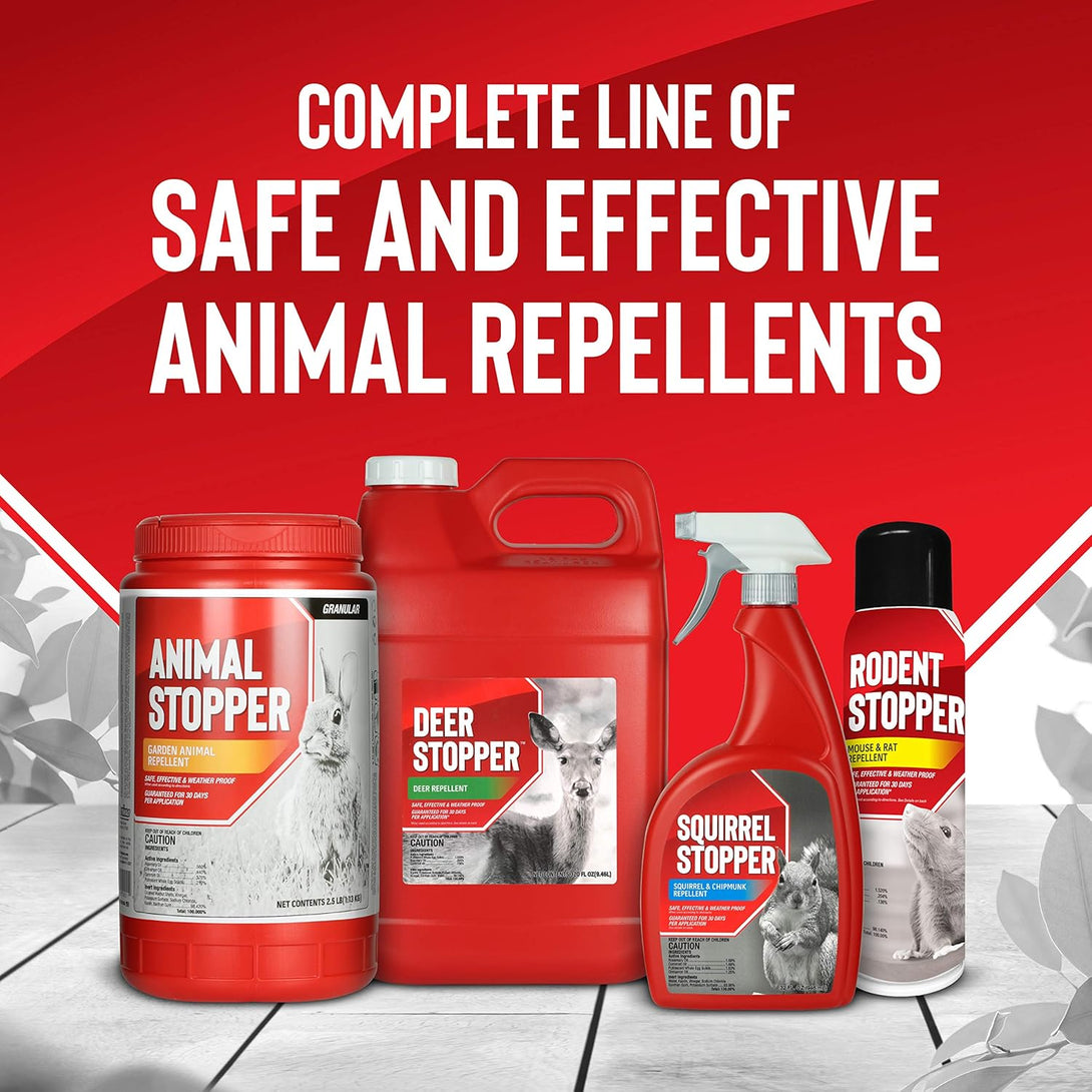 Goose Stopper, Liquid Animal Stopper Repellent, All Natural, Effective All Year Round, Safe for People and Pets, No Harsh Chemicals, Ready to Use, Goose Repellent - 32. Oz