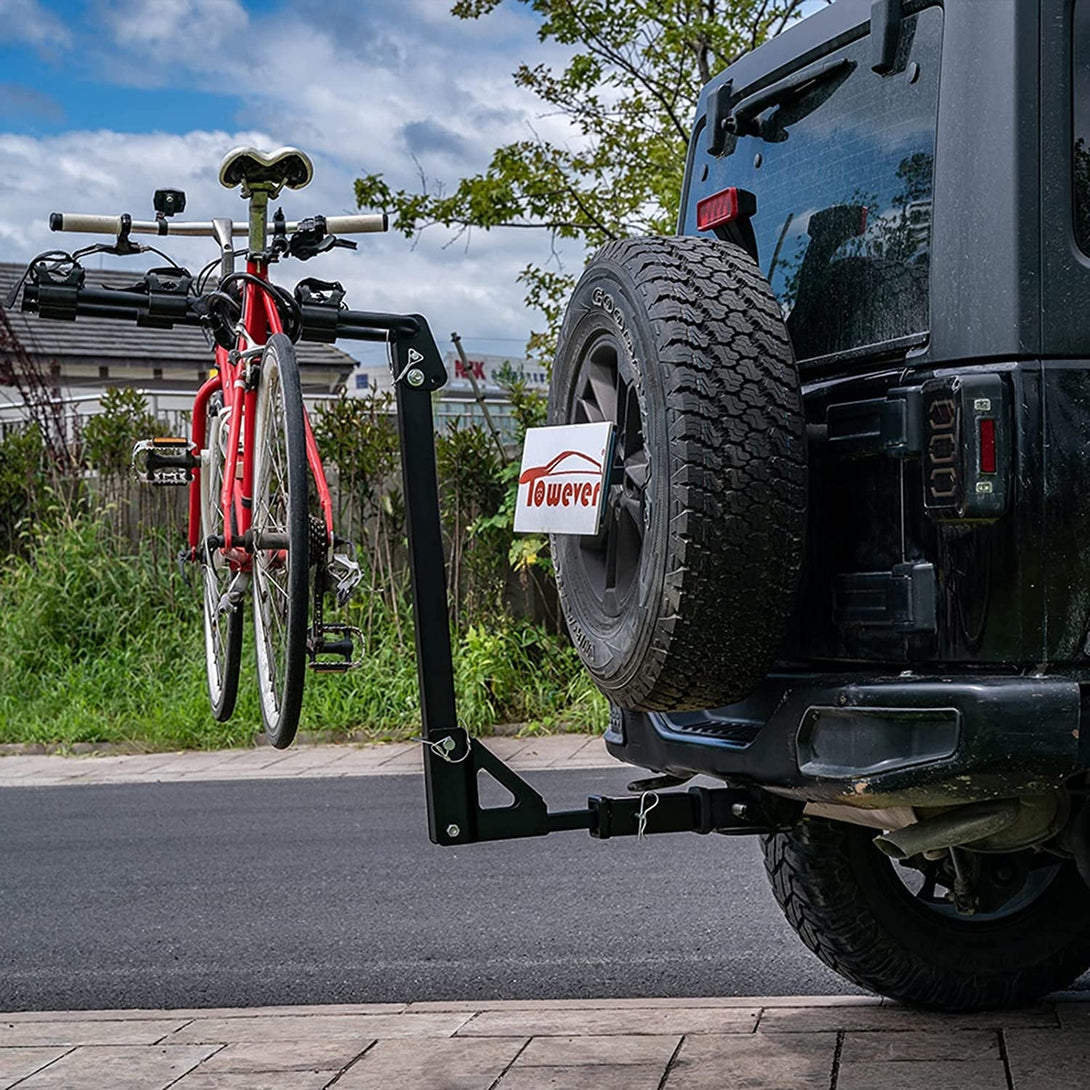 84332 Towever Trailer Hitch Extender 2 Inch Trailer Hitch Receiver Tube Extension, 7 Inches Length, 3500 Lbs. GTW