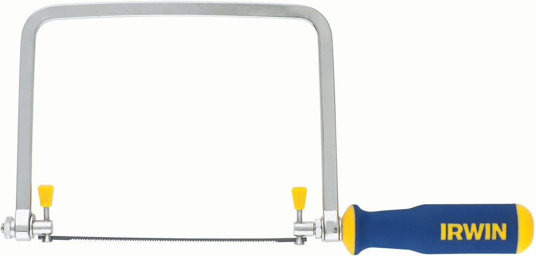 IRWIN Tools Protouch Coping Saw (2014400), Blue & Yellow