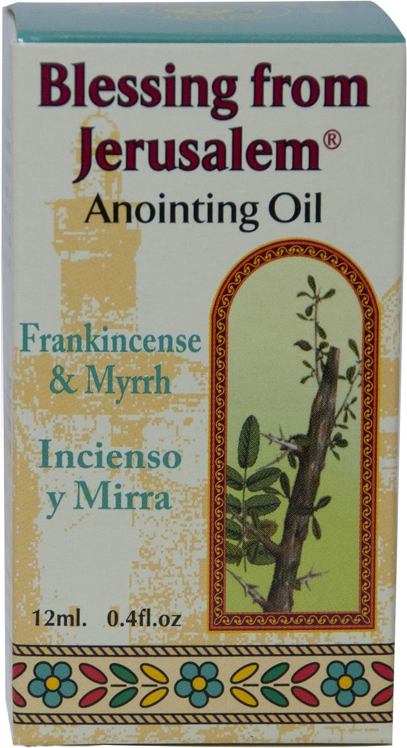 Anointing Oil 12Ml. - Blessing from Jerusalem (Frankincense and Myrrh)