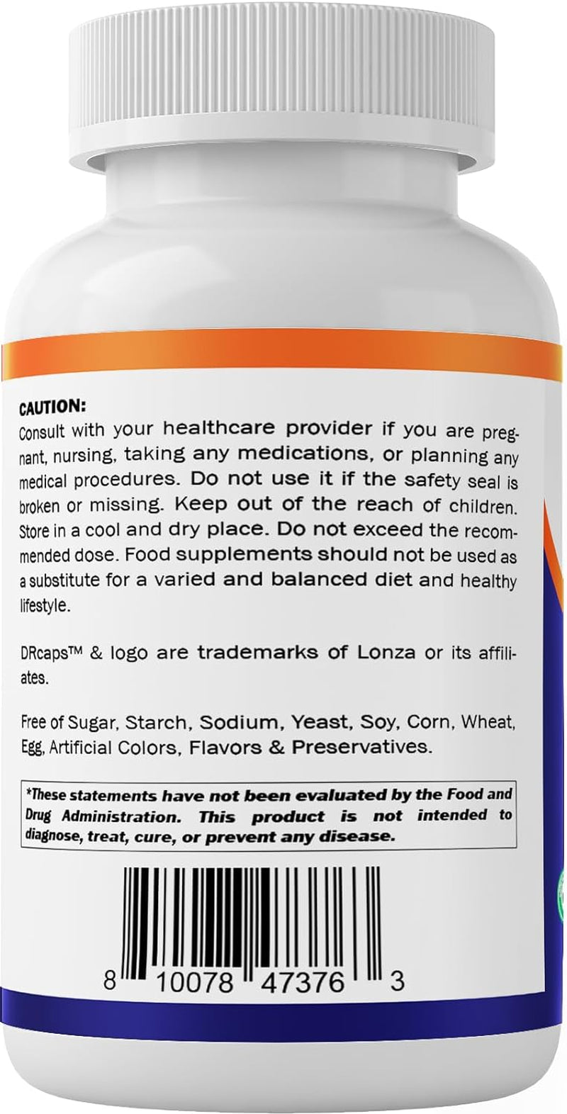 Vitamatic Lactobacillus Salivarius 2 Billion per DR Capsule - 60 Count - Digestive Support - Made with Prebiotic Inulin Fiber (1 Bottle)