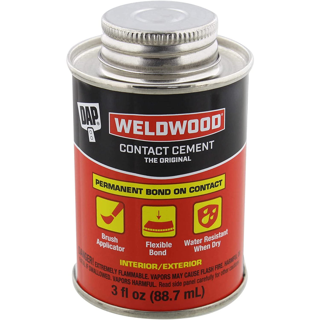 DAP 00107 Weldwood Original Contact Cement,3 Oz