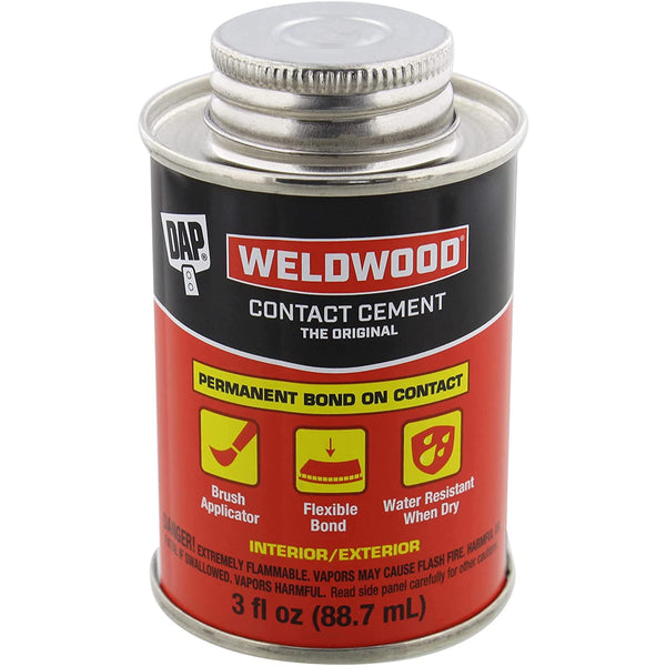 DAP 00107 Weldwood Original Contact Cement,3 Oz