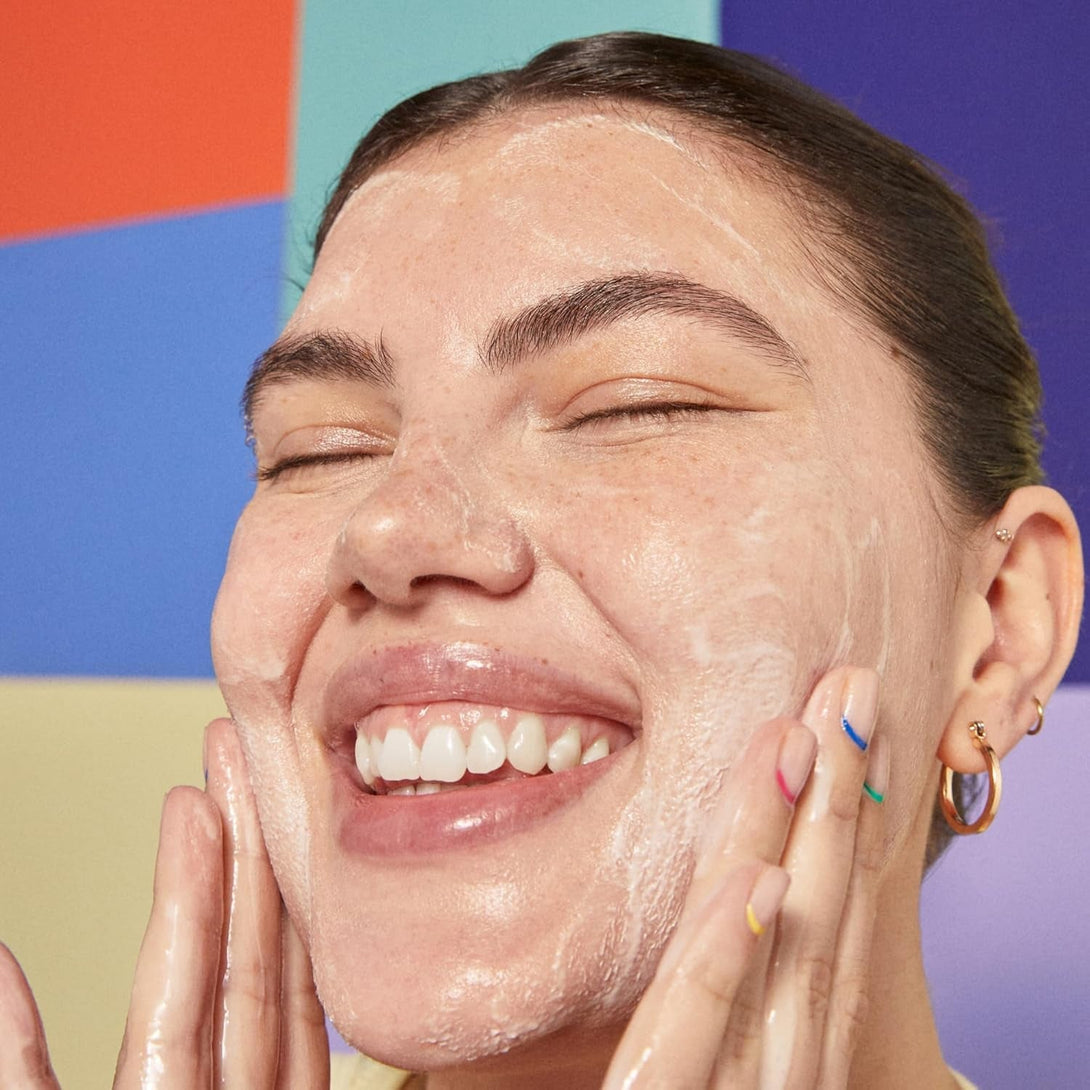 BYOMA Creamy Jelly Cleanser - Hydrating Facial Cleanser for Skin Barrier Repair -Tri-Ceramide Face Wash for Sensitive Skin & All Skin Types - Gently Removes Makeup & Excess Oil - 5.91 Fl Oz
