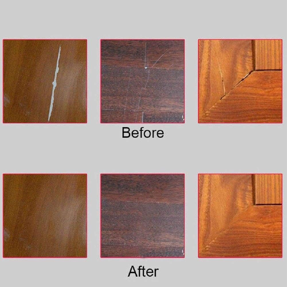 1Pc Furniture Repair Wood Cabinet Floor Touch up Markers Scratch Filler Remover - Mahogany Wood Polish and Care Wood Floor Markers 95) (Mahogany)
