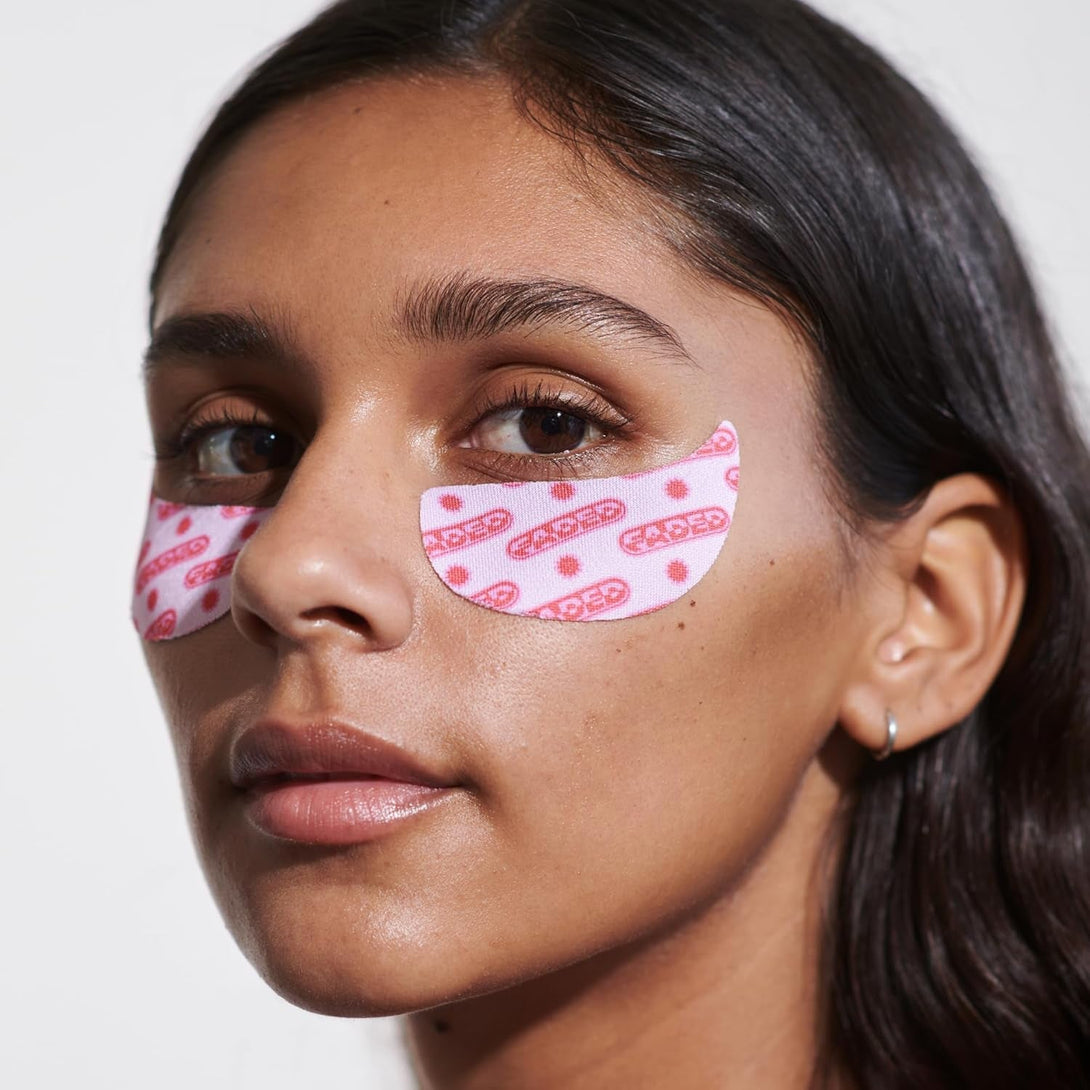 Topicals Faded Brightening under Eye Masks | Revitalizing Patches to Depuff, Hydrate, and Illuminate | Diminishes Dark Circles and Fine Lines | Made with Kojic Acid, Caffeine & Niacinamide