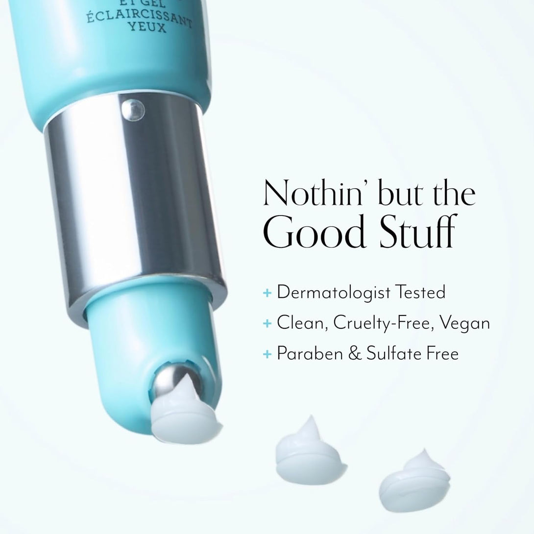 Bliss Eye Do All Things Hydrating Eye Gel Depuff & Brighten Straight-From-The-Spa Paraben Free, Cruelty Free 0.7 Fl Oz