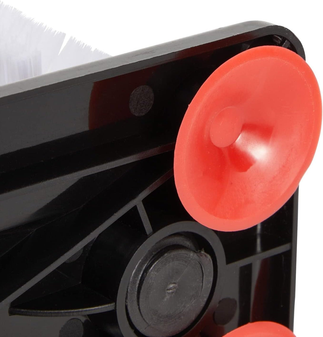 Bar Wine Glass Washer for Sink - 3 Head Bottle Brush Cleaner with Suction Base for Kitchen