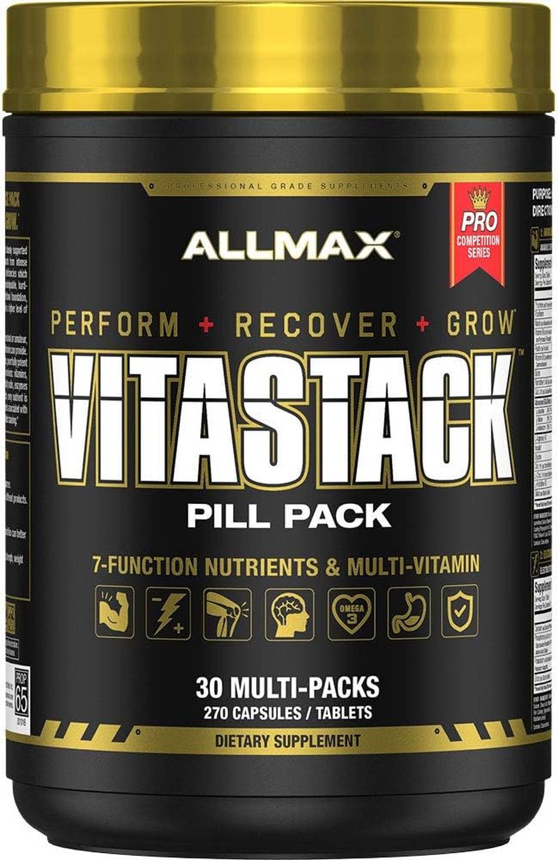 ALLMAX Nutrition Vitastack, Vitamin & Nutrient Stack Packs, 30 Pack