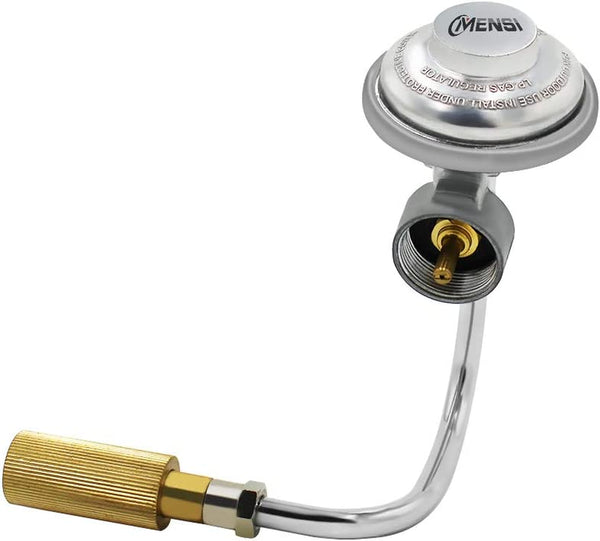 MENSI 1LB Propane Regulator with Fitting for Coleman Roadtrip LEX, LXX Series Portable Grill, Replacement Parts of C001, 5010000743 Model