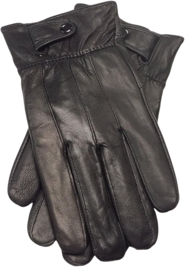 REED Men'S Genuine Leather Warm Lined Driving Gloves - Touchscreen Texting Compatible