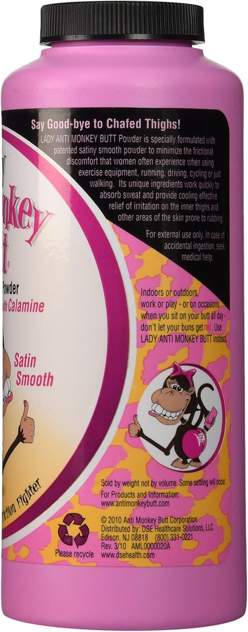 Lady Anti-Monkey Butt Powder with Cornstartch - Net Wt. 6 Oz.[Health and Beauty] [Misc.]