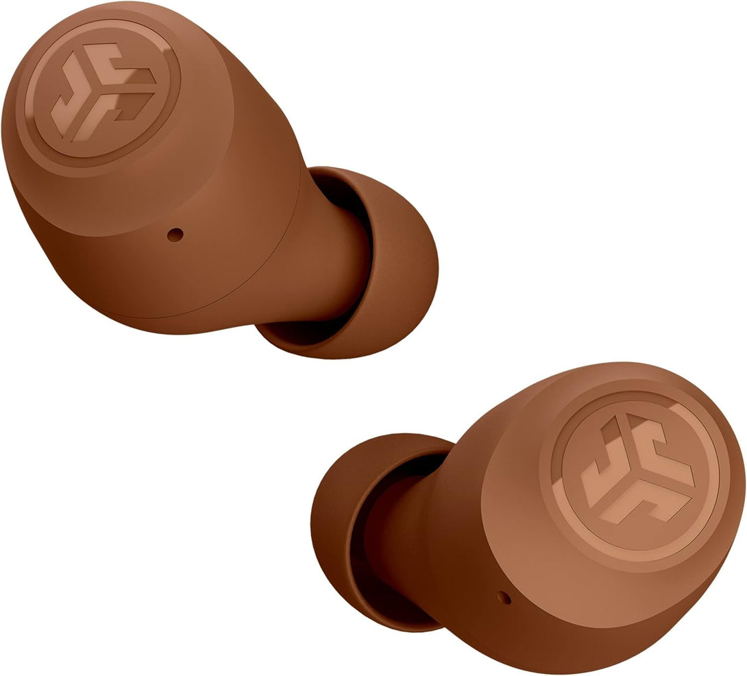 Jlab Go Air Tones+ True Wireless Earbuds Designed with Auto on and Connect, Touch Controls, 32+ Hours Bluetooth Playtime, EQ3 Sound, and Dual Connect, Natural Earthtone Color (1615 C)