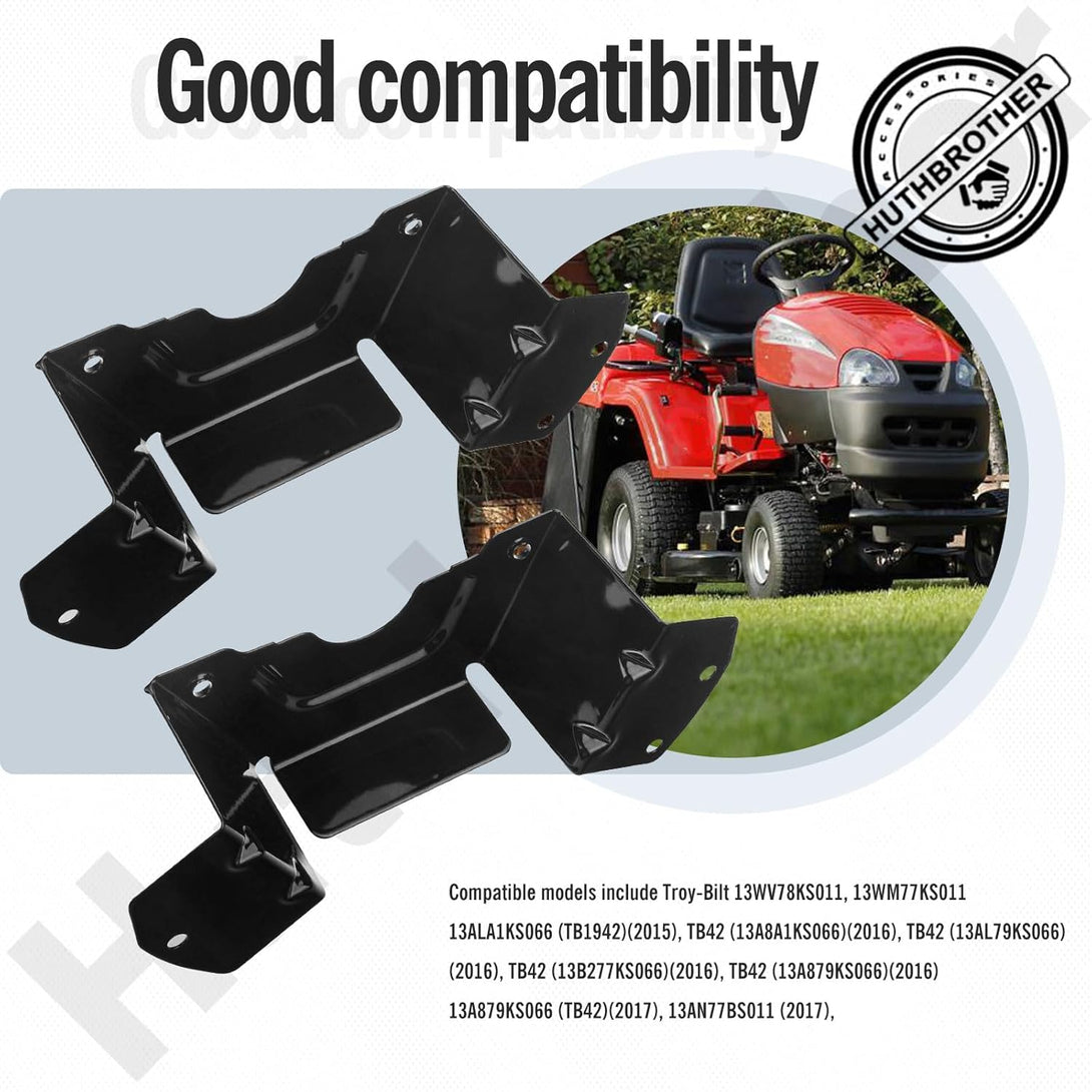 783-08510A-0637 783-08510A Black Deck Belt Cover - by Huthbrother, Compatible with MTD 34/42 CRZT, for Troy-Bilt Cub-Cadet Craftsman & More, Fits Model XT1-LT42, XT1-LT42 C, XT2-LX42, 2 Pack