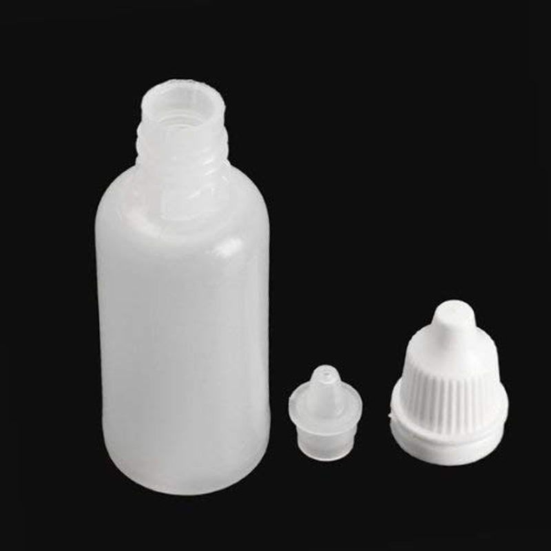 10PCS 15Ml Empty Plastic Dropper Bottle Squeezable Eye Liquid Dropper Bottles Small Dropper