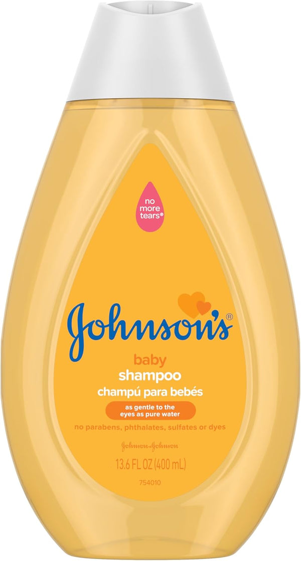 Johnson'S Baby Tear Free Shampoo, No Parabens/Phthalates/Sulfates/Dyes, Fresh, 13.6 Fl Oz