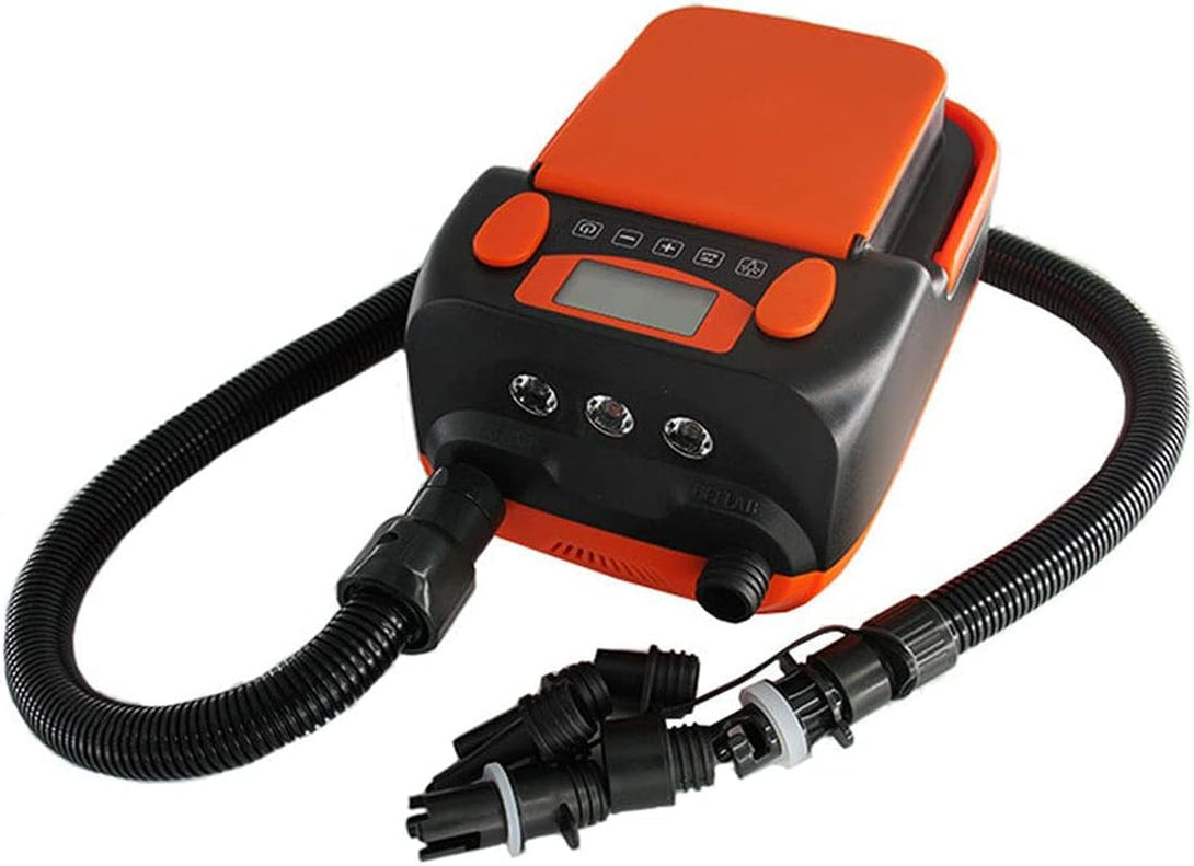 6000Mah Rechargeable SUP Air Pump Electric Compressor Max 16PSI Air Inflator + Deflator for Stand up Paddle Board,Inflatable Boat,Air Mattress,Kayak