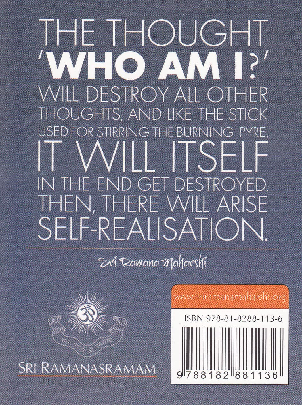 Who Am I? the Teachings of Bhagavan Sri Ramana Maharshi (Pocket Edition)