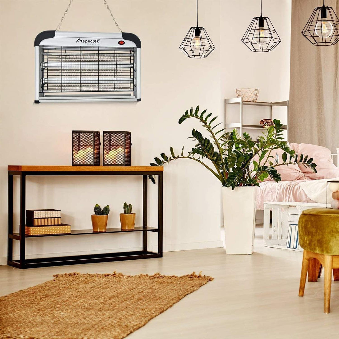 ASPECTEK Bug Zapper Mosquito UV Lamp Replacement Bulbs - Pack of 2X 10W UV Light Tubes, Compatible with ASPECTEK 20W Electronic Bug Zapper Models for Indoor Use