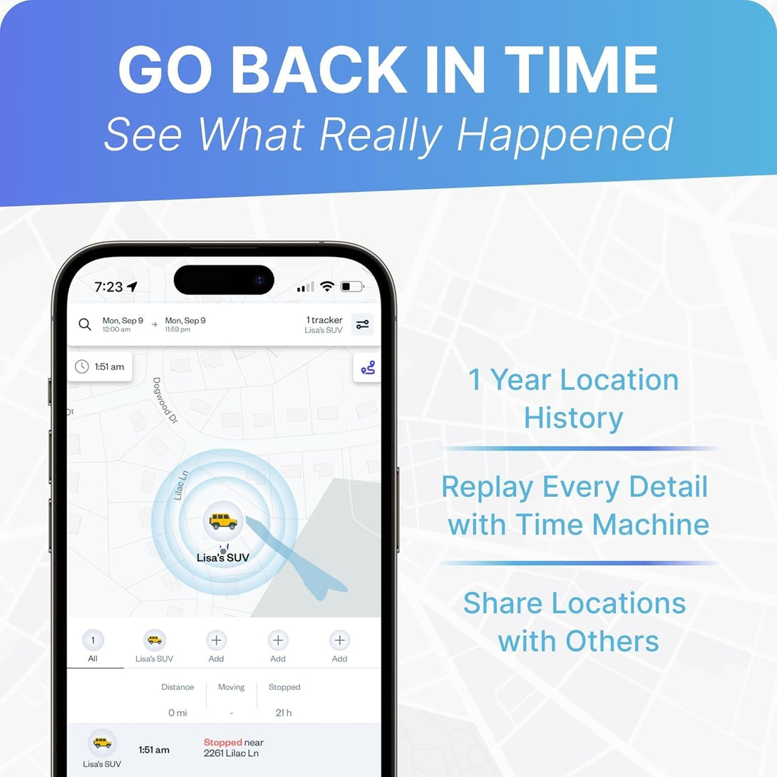 Spytec GPS Mini GPS Smart Tracker for Vehicles, Cars, Trucks, Loved Ones, GPS Tracker Device for Kids & Weatherproof Magnetic Case, Unlimited Updates, Real-Time GPS Tracking, USA Made Tech